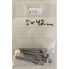 Hayman tension rods 5x42 mm (4-pack)